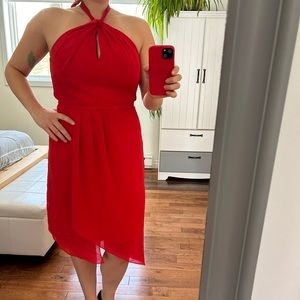 Le Château red dress